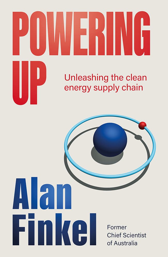 Powering Up by Alan Finkel, book cover
